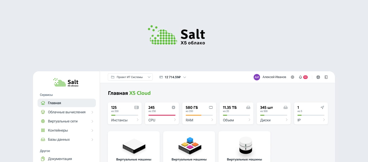 Кейс X5 Group Salt — облачной платформы центров обработки данных